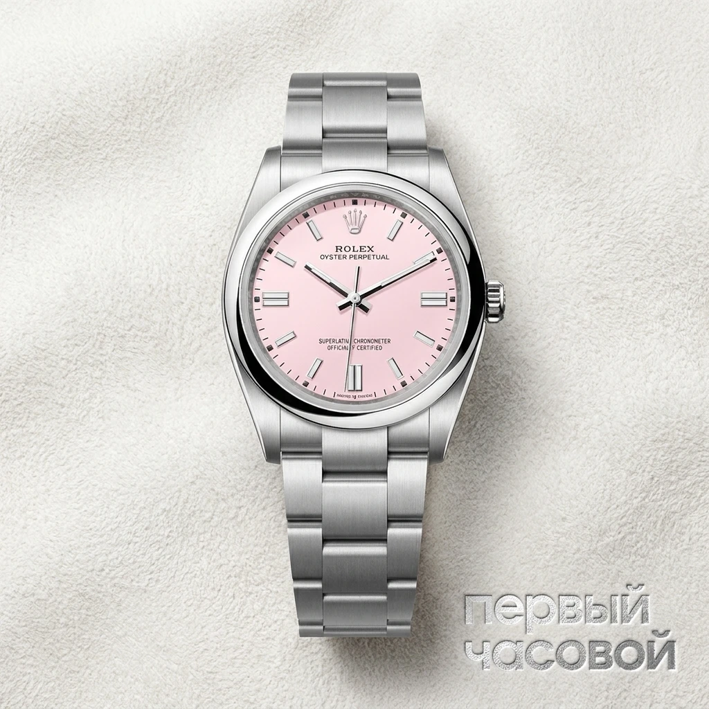 Купить элитные часы Rolex Oyster Perpetual 36mm Candy Pink Dial 126000-0008: в наличии в Москве!