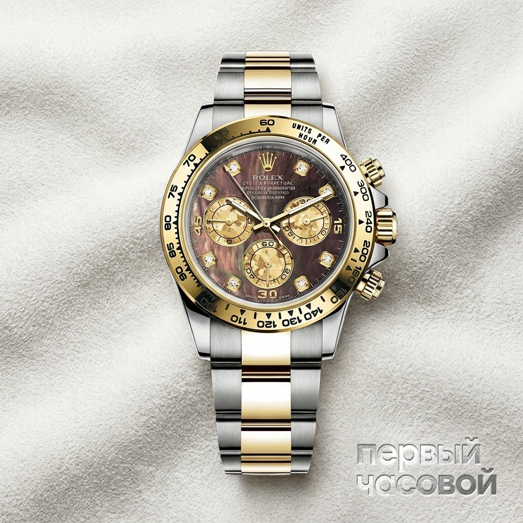 Rolex Oyster Perpetual Cosmograph Daytona Black Mother Of Pearl Dial