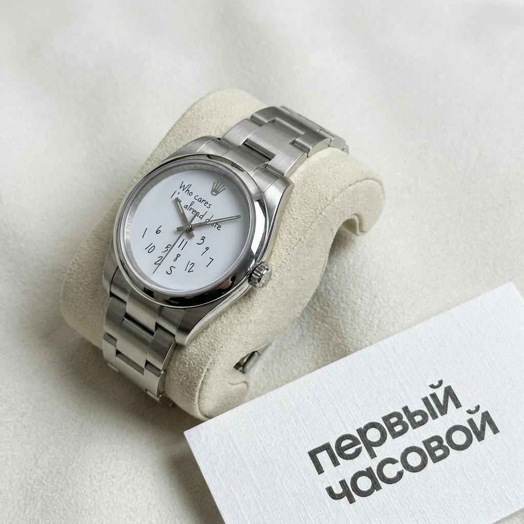 Купить элитные часы Rolex Тюнинг Oyster Perpetual 41 Mm Who Cares Edition 124300: в наличии в Москве!