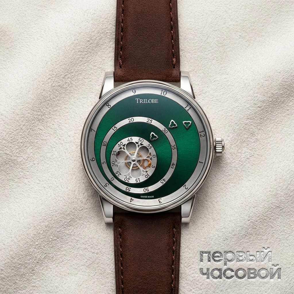 Купить элитные часы Trilobe Les Matinaux, Vert Soleillé LM05VS: в наличии в Москве!