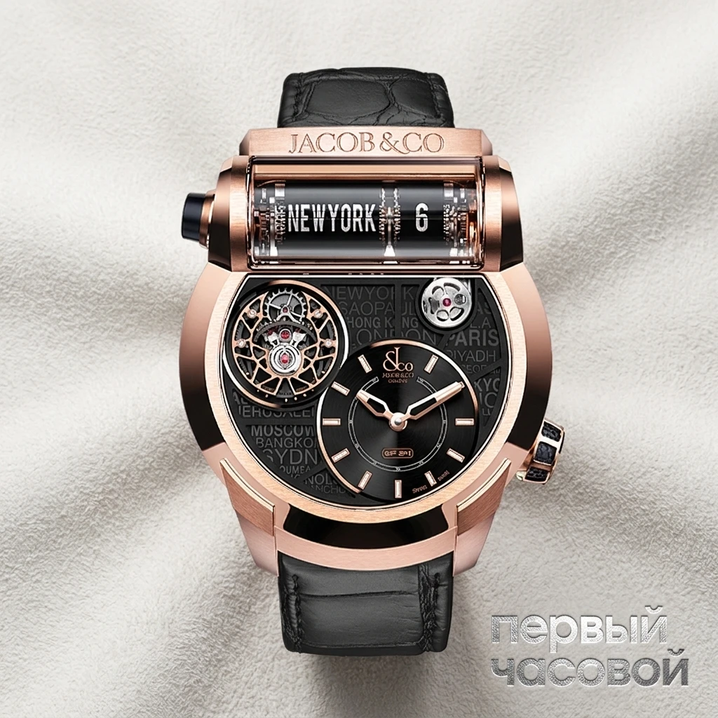 Jacob & Co Epic Sf24 Tourbillon Rose Gold ES102.40.NS.LC.A