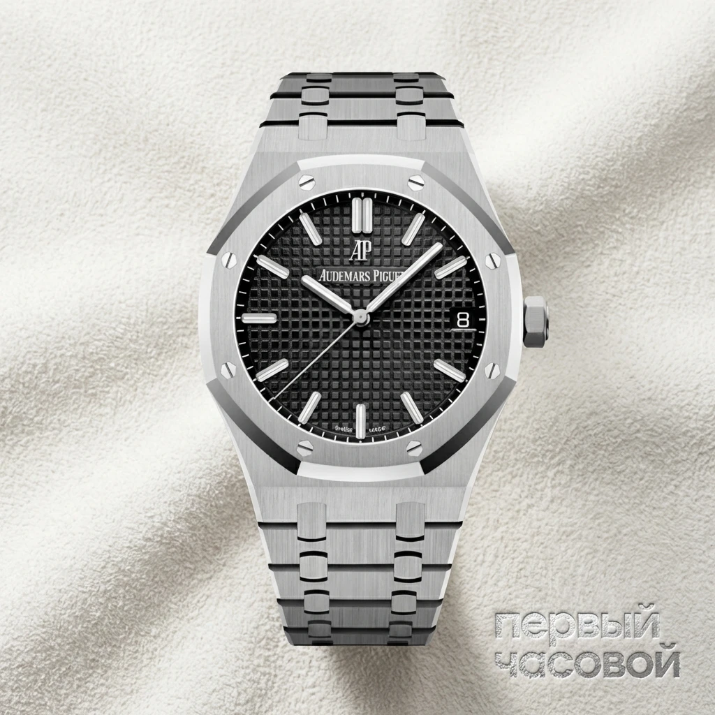 Купить элитные часы Audemars Piguet Royal Oak 41mm Black 15500ST.OO.1220ST.04: в наличии в Москве!