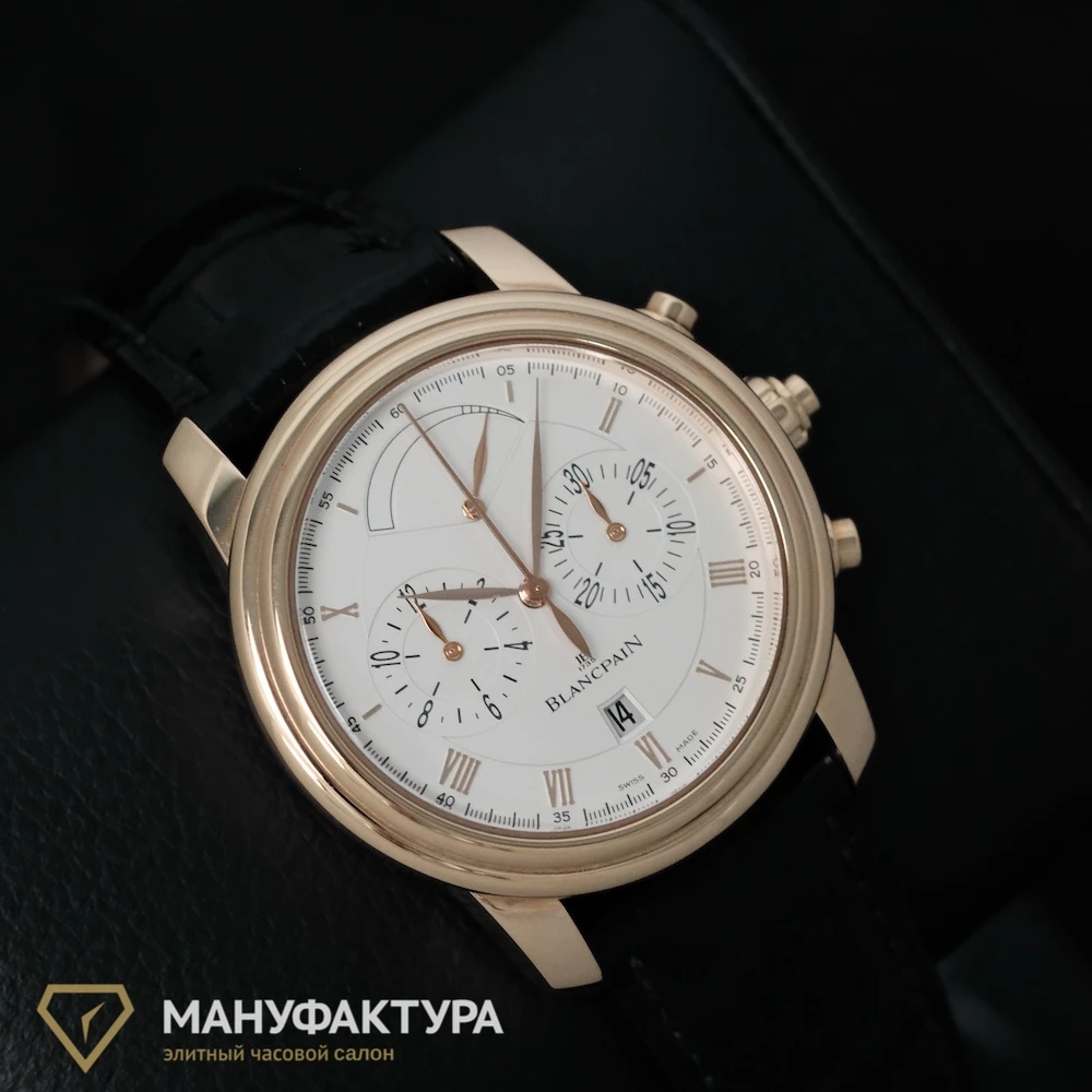Купить элитные часы Blancpain Le Brassus Split-Second Flyback Chronograph Power Reserve 4246F-3642-55: в наличии в Москве!