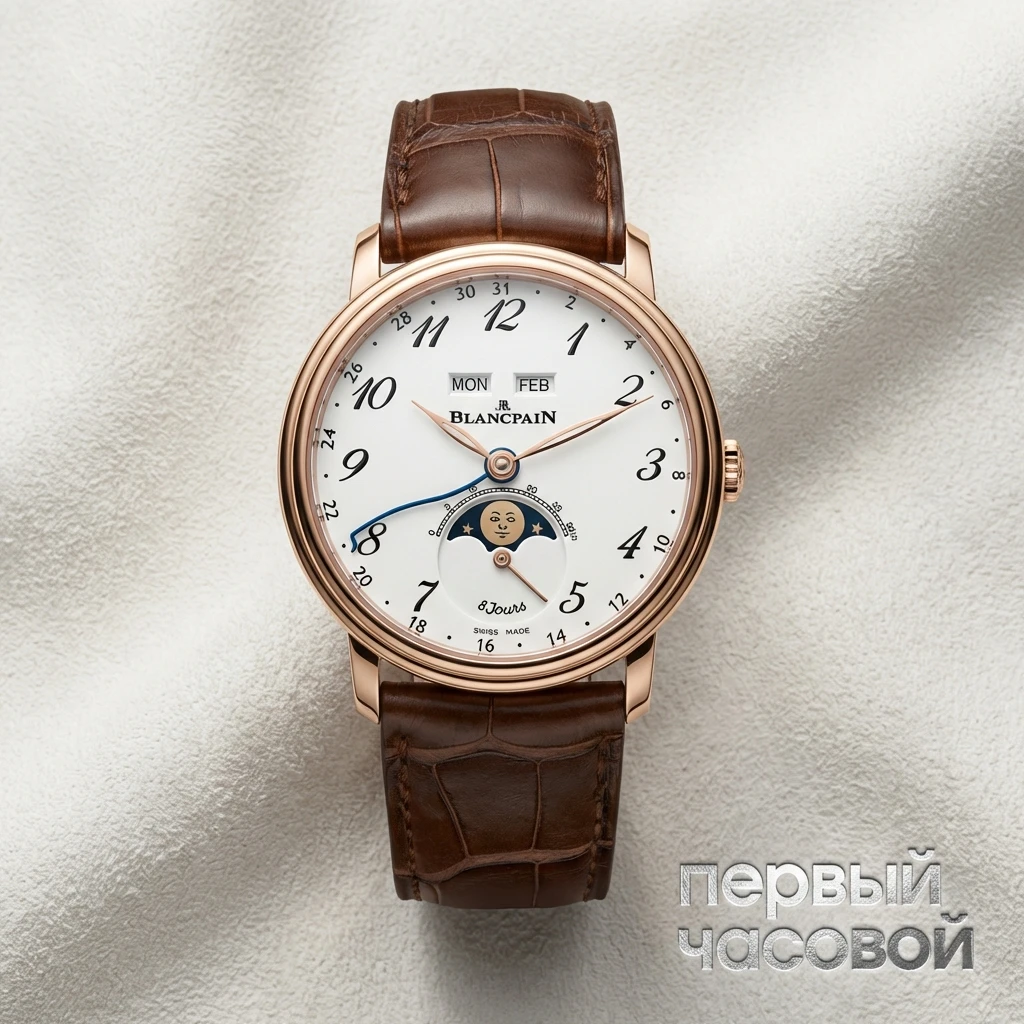 Blancpain Villeret Quantieme Complet 8 Jours 6639A 3631 55A