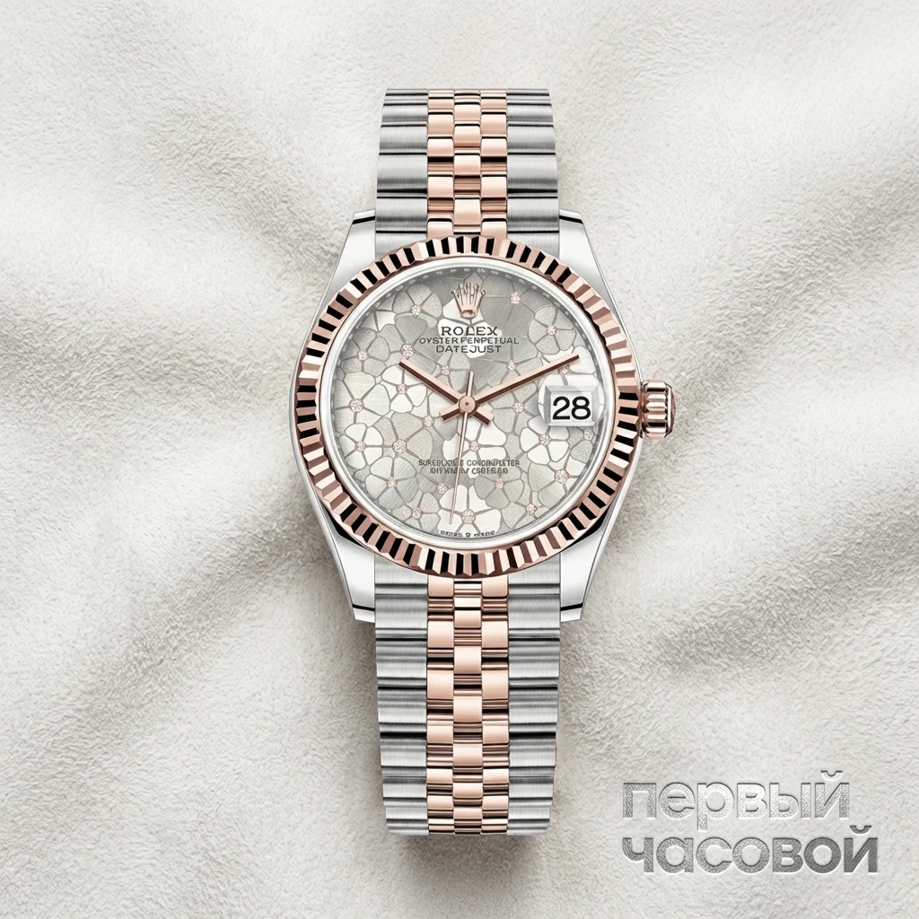 Rolex Datejust 31Mm Steel And Everose Gold 278271