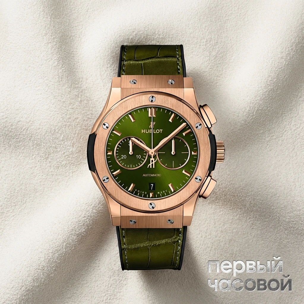 Hublot Classic Fusion Chronograph King Gold Green 541.OX.8980.LR