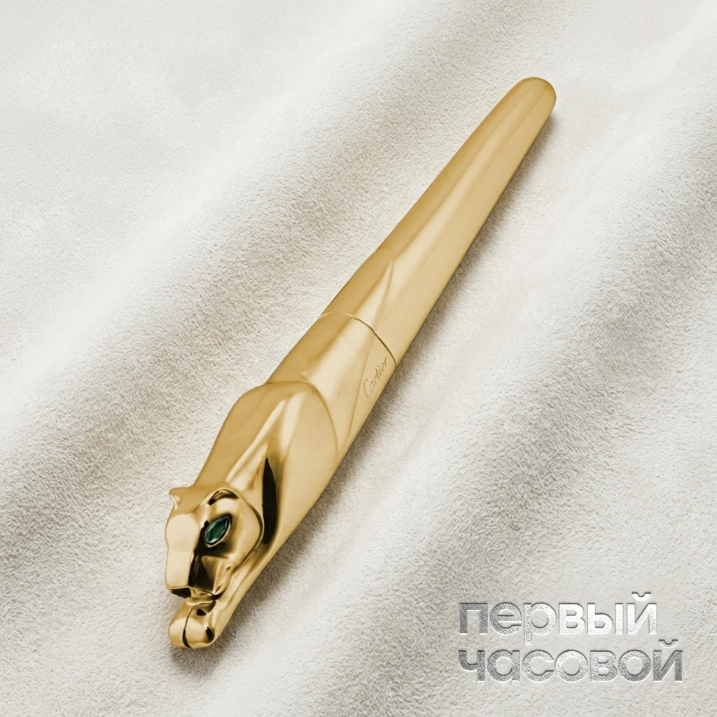 Купить украшение Cartier Panthere ручка золотая 750 пробы  : в наличии в Москве!