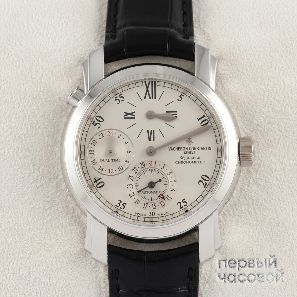 Купить элитные часы Vacheron Constantin Malte Dual Time Regulator 42005/000G-8900: в наличии в Москве!