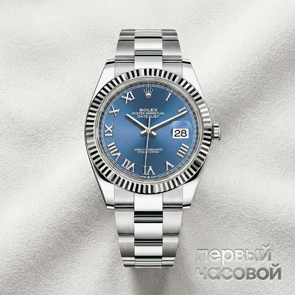 Купить элитные часы Rolex Datejust II 41mm Blue Azzurro 2022 126334: в наличии в Москве!