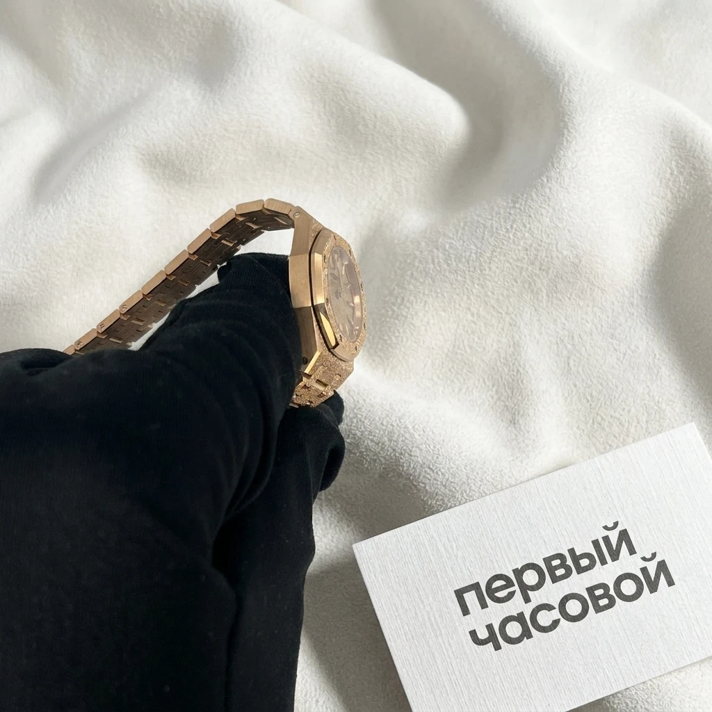 Купить элитные часы Audemars Piguet Royal Oak Mini Frosted Rose Gold 23Mm 67630OR.GG.1312OR.01: в наличии в Москве!