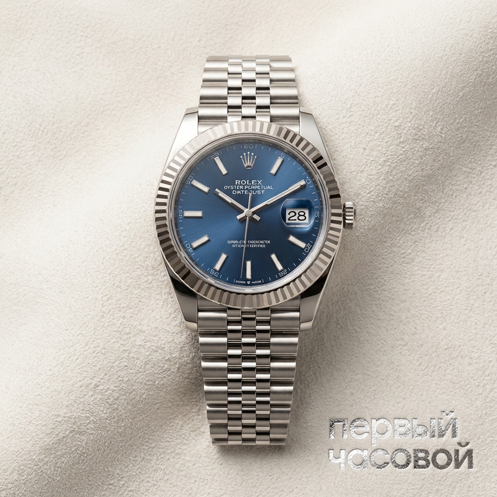 Rolex Oyster Perpetual Datejust 41 mm Blue Dial