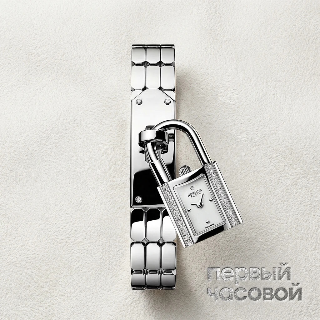 Купить элитные часы Hermes Kelly Watch Mini Model With Diamonds, 16 Mm : в наличии в Москве!