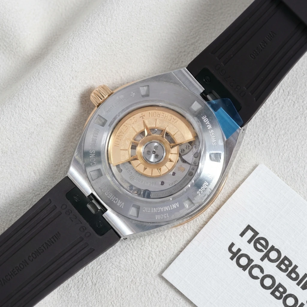 Купить элитные часы Vacheron Constantin Overseas 37Mm Steel &amp; Rose Gold 4500V/000M-B127: в наличии в Москве!