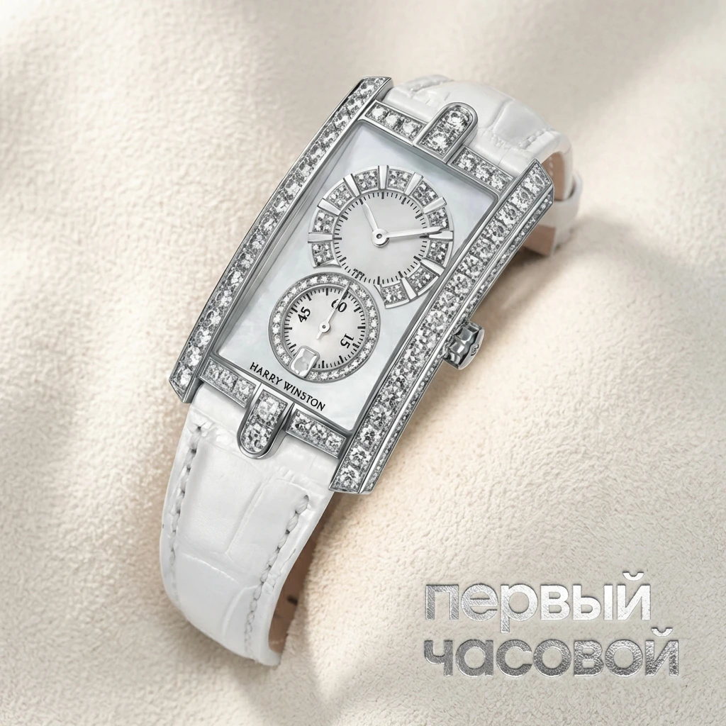 Купить элитные часы Harry Winston Avenue C Lady Diamonds 331/UQWL.MD/D3.1: в наличии в Москве!