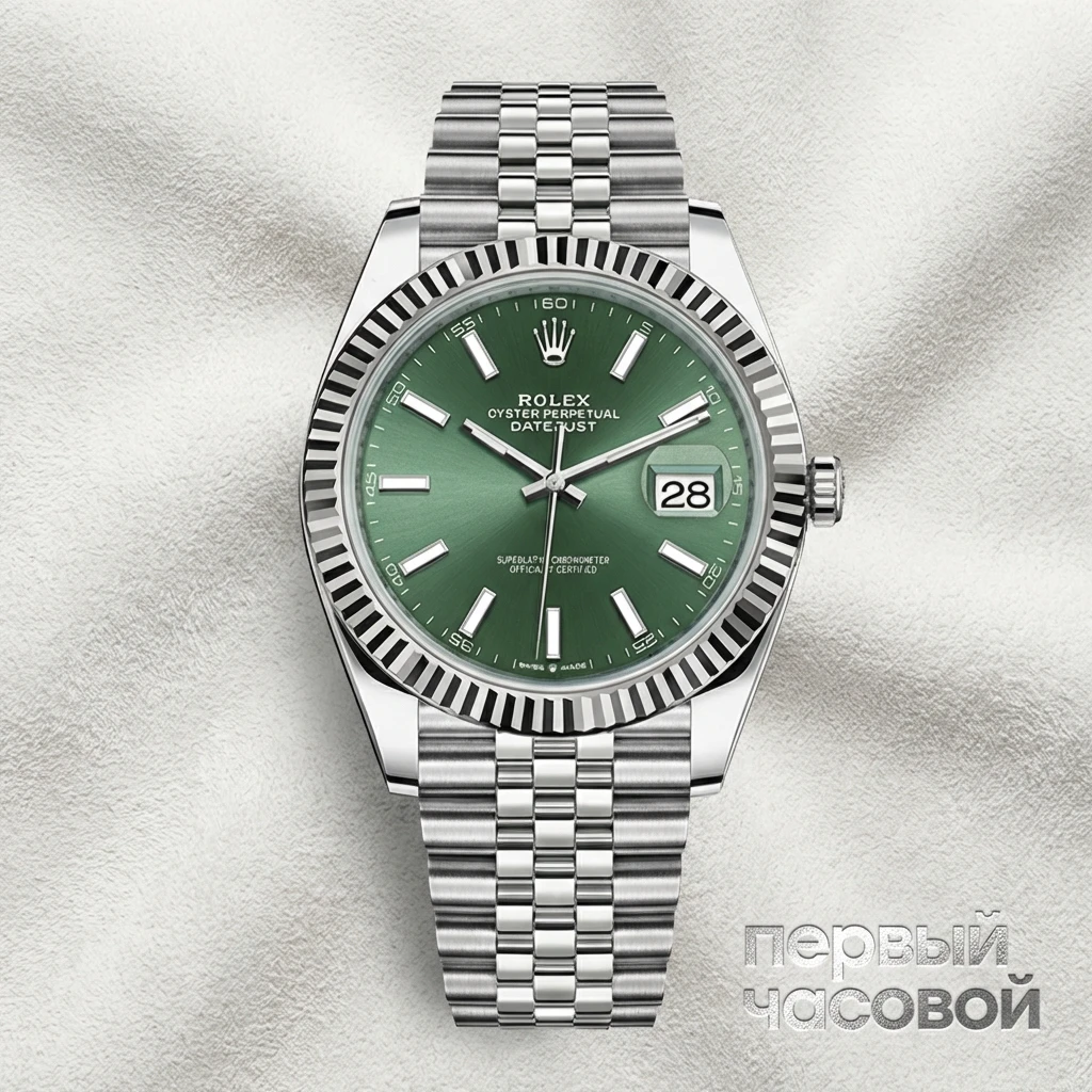 Купить элитные часы Rolex Datejust 41mm Mint Green 2022 126334-0028: в наличии в Москве!