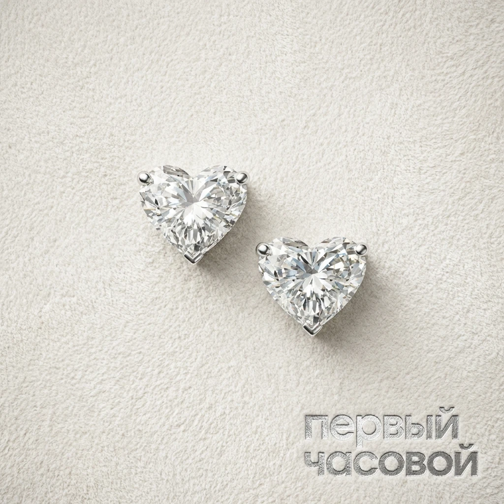 Купить украшение Studio jewelry Серьги С Бриллиантами 0,70/0,70 Ct. G/Vs1 : в наличии в Москве!