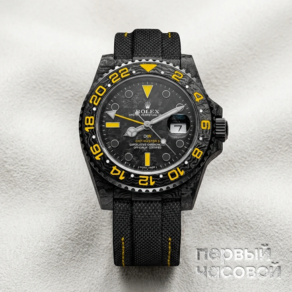 Купить элитные часы DiW Rolex Gmt-Master Ii Spyder Yellow : в наличии в Москве!