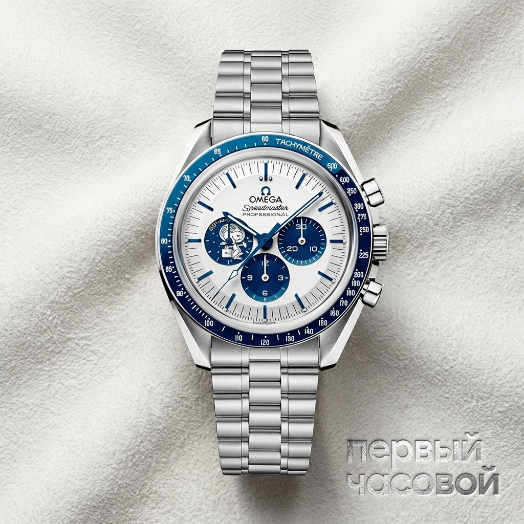 Omega Speedmaster Anniversary Series Silver Snoopy Award 310.32.42.50.02.001
