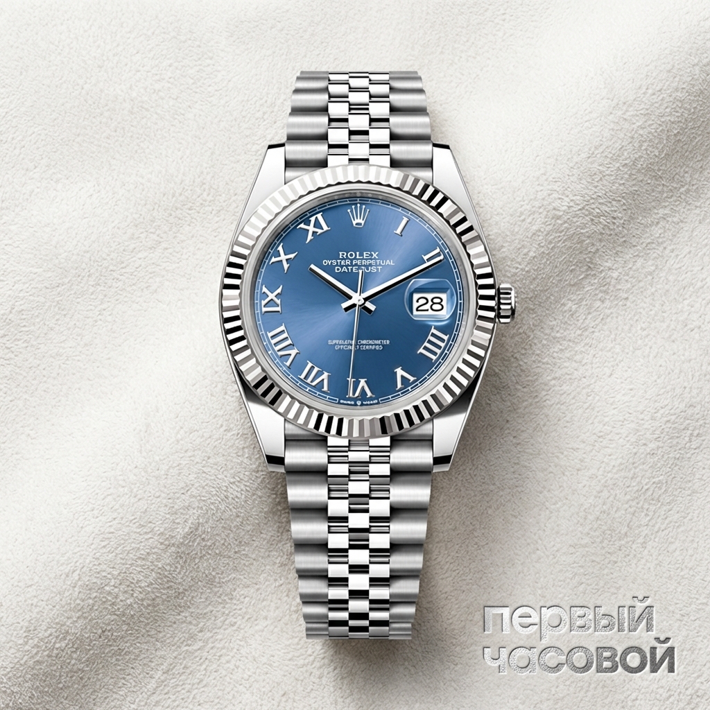 Rolex Datejust 41Mm Blue Azzurro