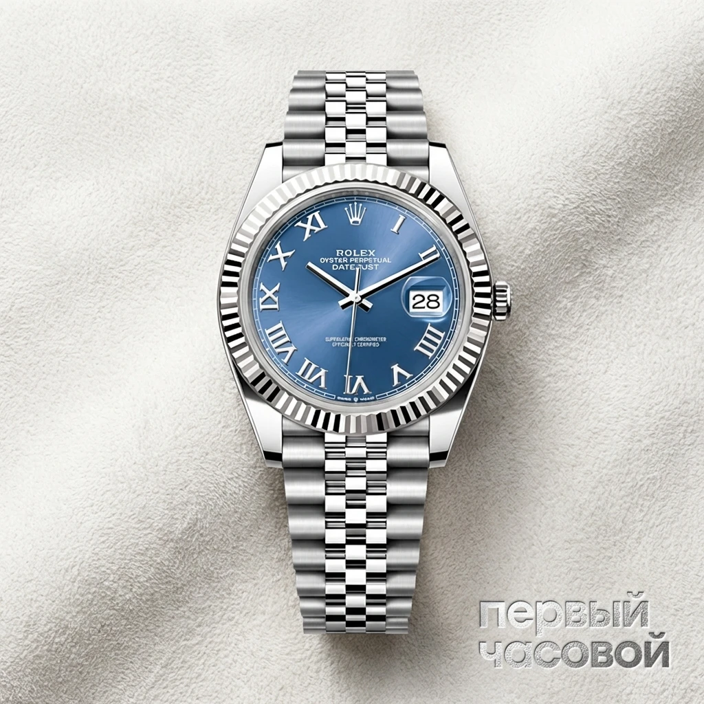Rolex Datejust 41Mm Blue Azzurro 126334-0026