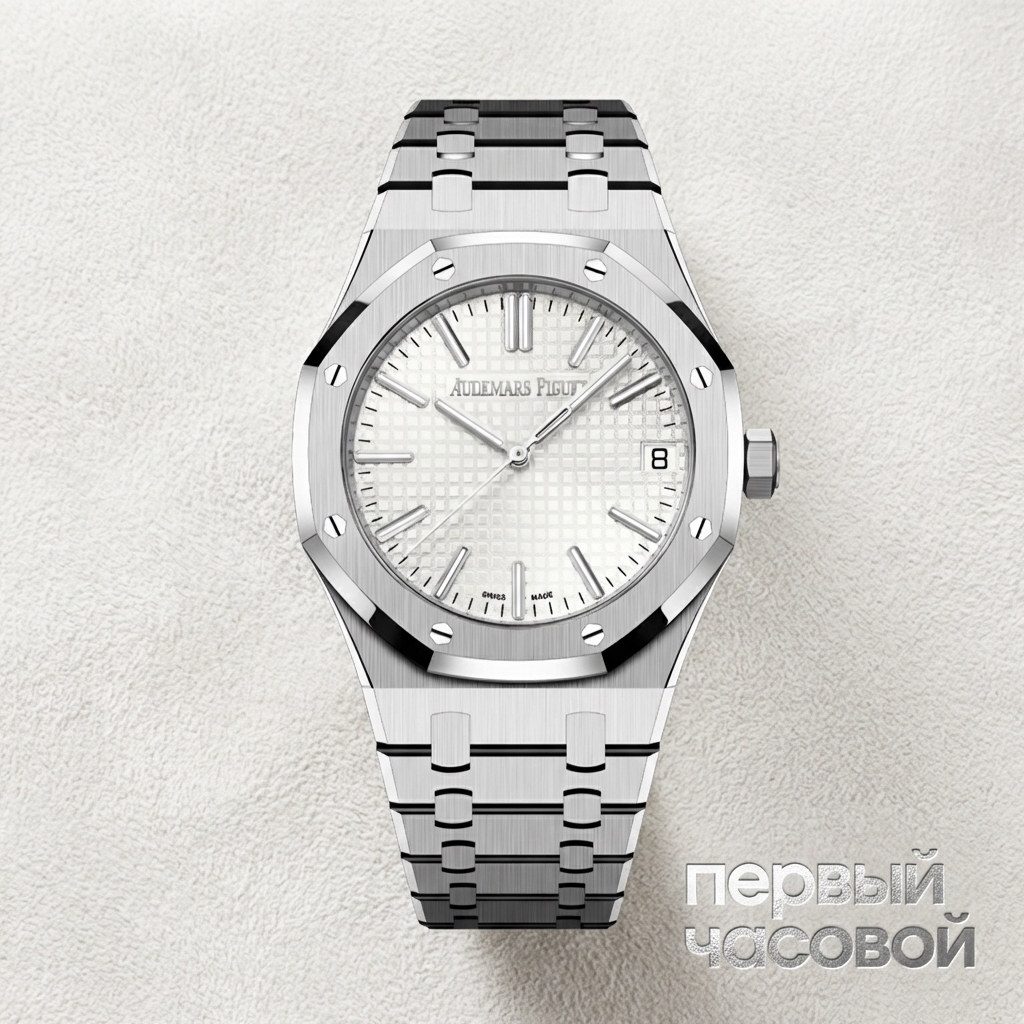 Audemars Piguet Royal Oak Selfwinding White Dial 41 Mm
