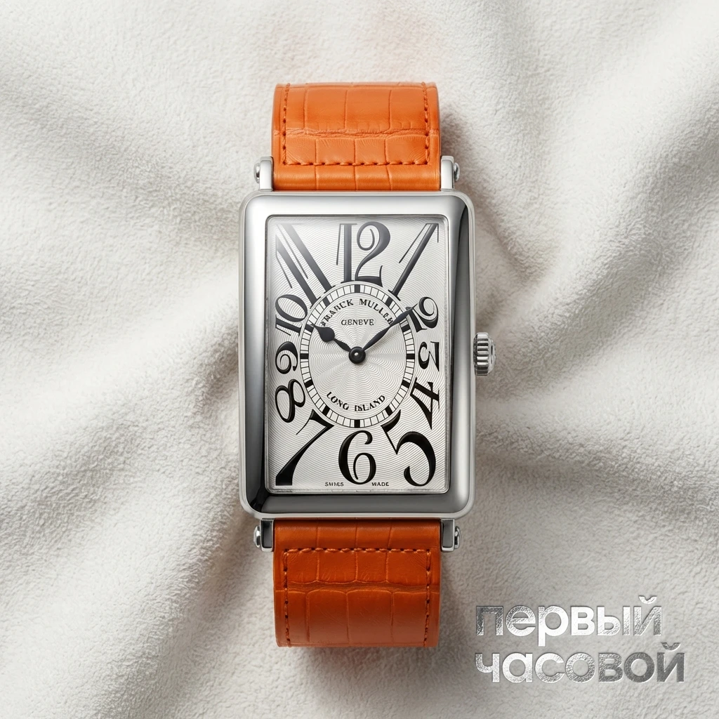 Купить элитные часы Franck Muller Ladies Collection Long Island 952 QZ Orange: в наличии в Москве!