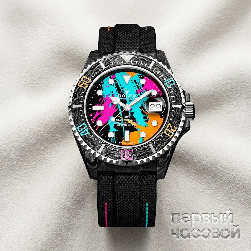 Купить элитные часы DiW Rolex Sea Dweller S-D Motley : в наличии в Москве!