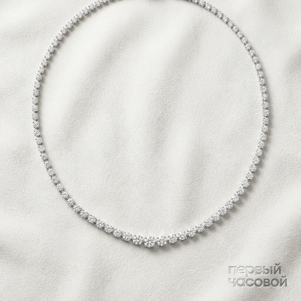 Купить украшение Graff Round Diamond Graduated Necklace RGN671: в наличии в Москве!