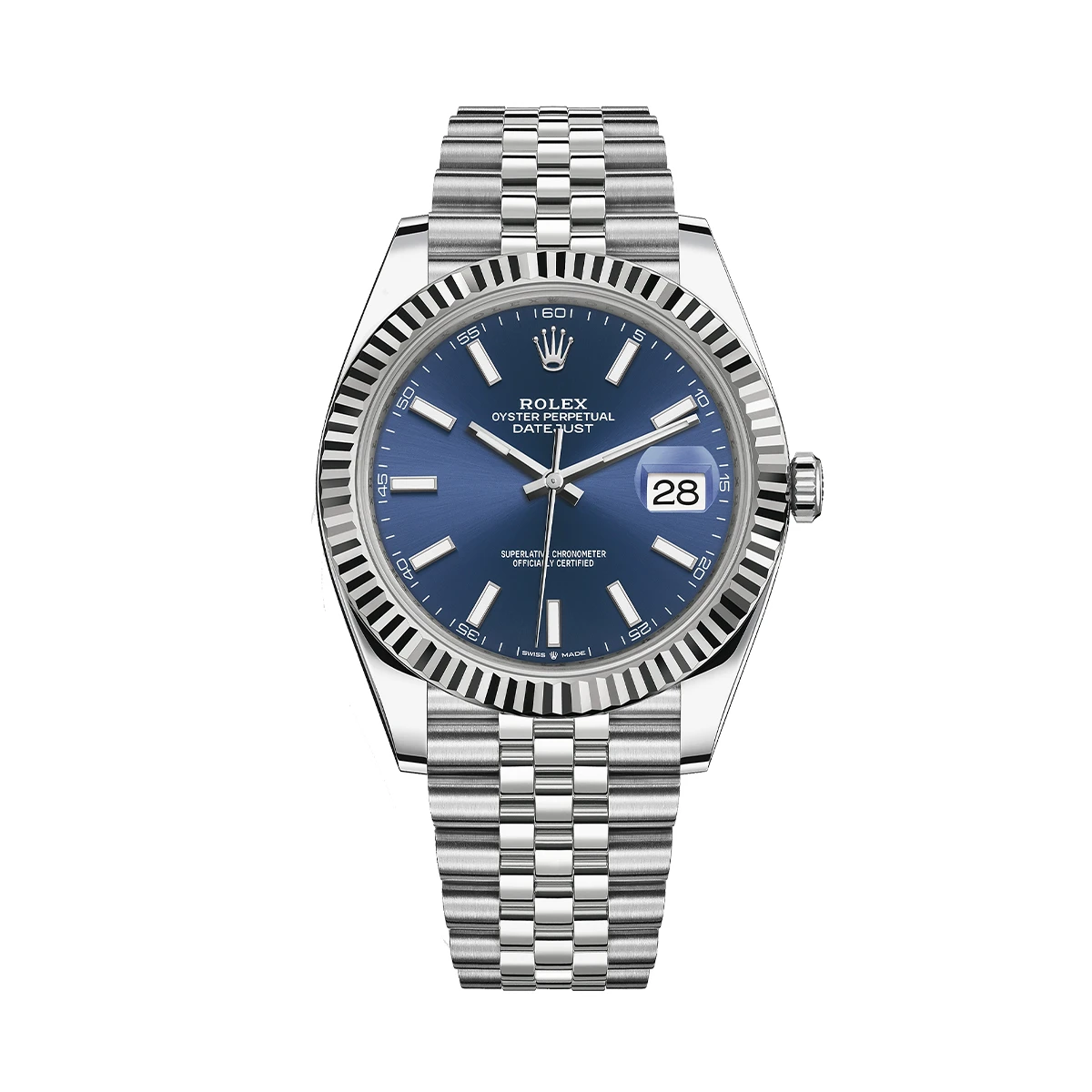 Купить элитные часы Rolex Oyster Perpetual Datejust 41mm Blue Dial 126334: в наличии в Москве!
