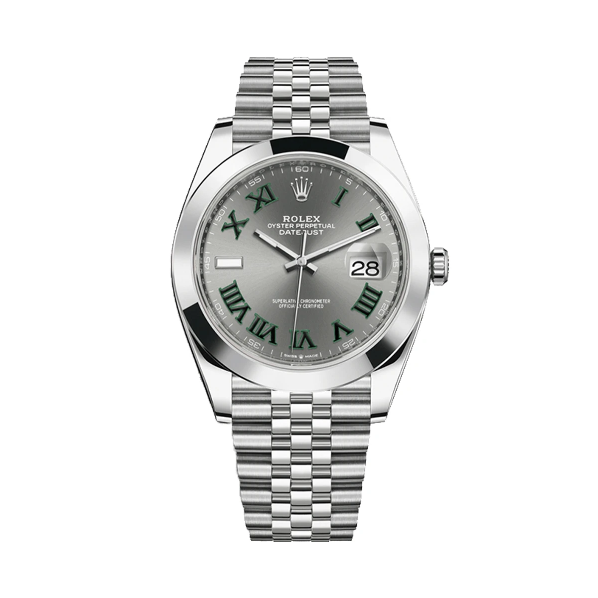 Купить элитные часы Rolex Oyster Perpetual Datejust 41 mm Wimbledon 126300: в наличии в Москве!
