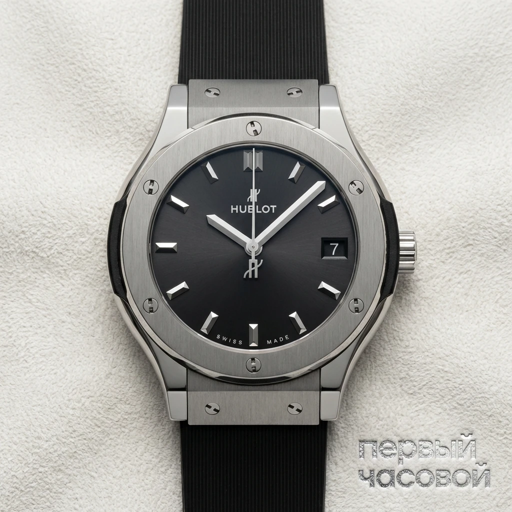 Купить элитные часы Hublot Classic Fusion Titanium 581.NX.1470.RX: в наличии в Москве!