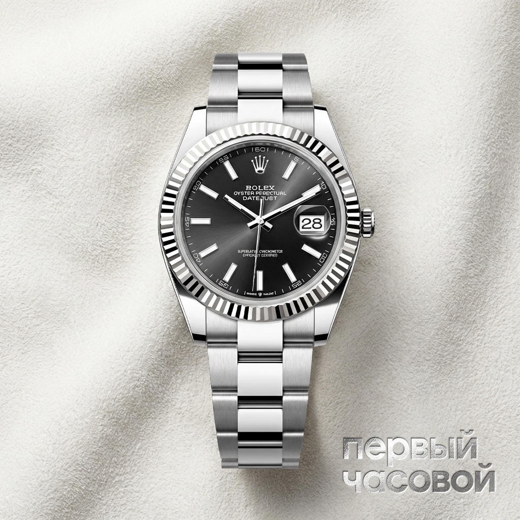 Rolex Datejust 41Mm Black Dial Oyster Bracelet