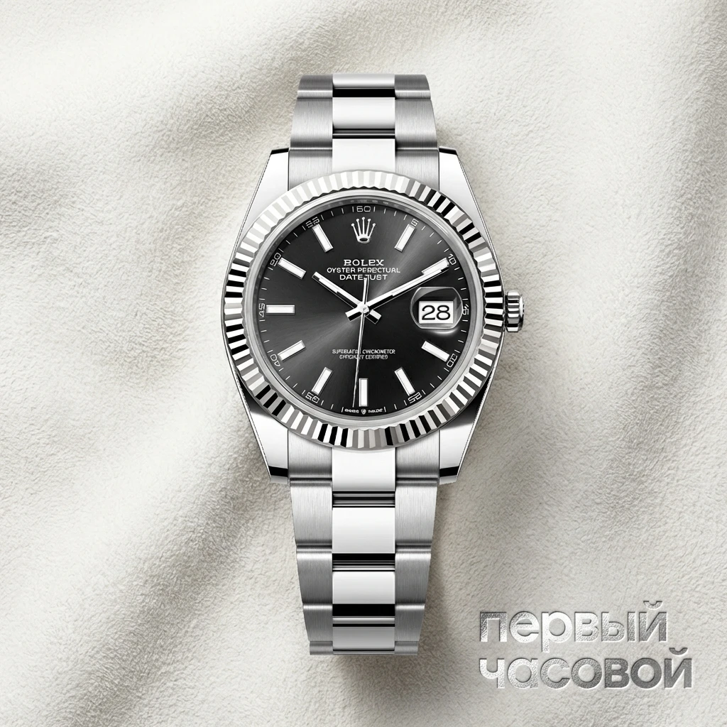 Rolex Datejust 41Mm Black Dial Oyster Bracelet 126334