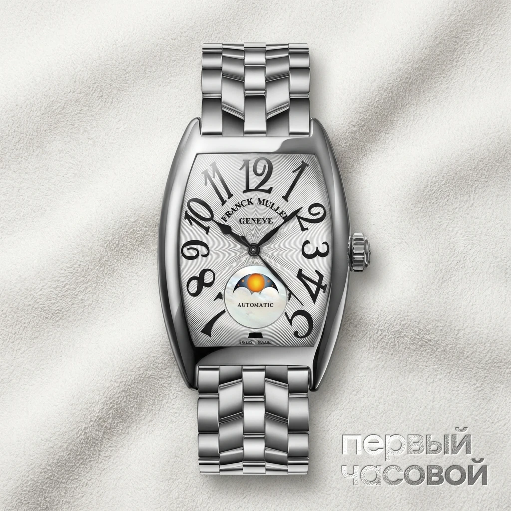 Купить элитные часы Franck Muller Vanguard Lady Moonphase 7500 SC AT FO L: в наличии в Москве!