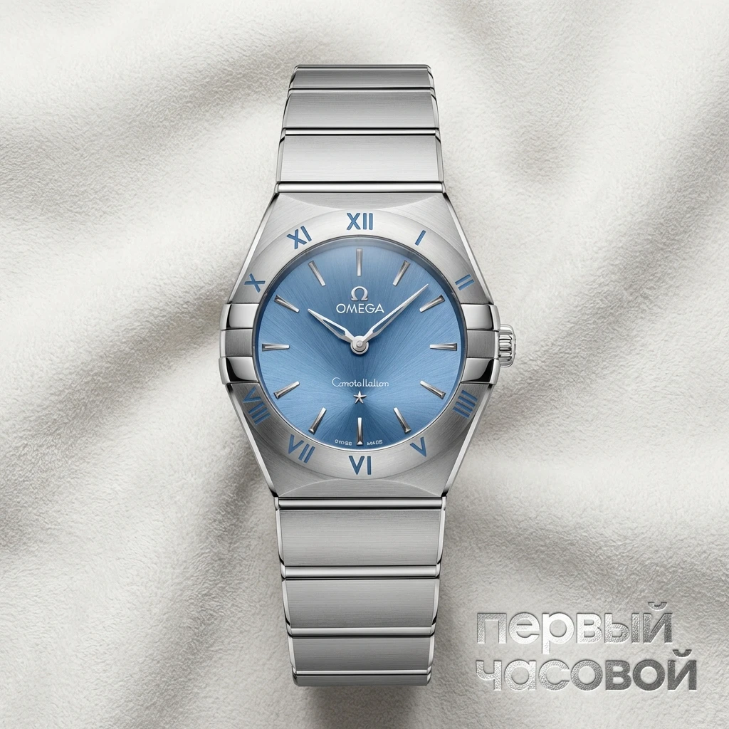 Купить элитные часы Omega Constellation Quartz 28 mm 131.10.28.60.03.001: в наличии в Москве!