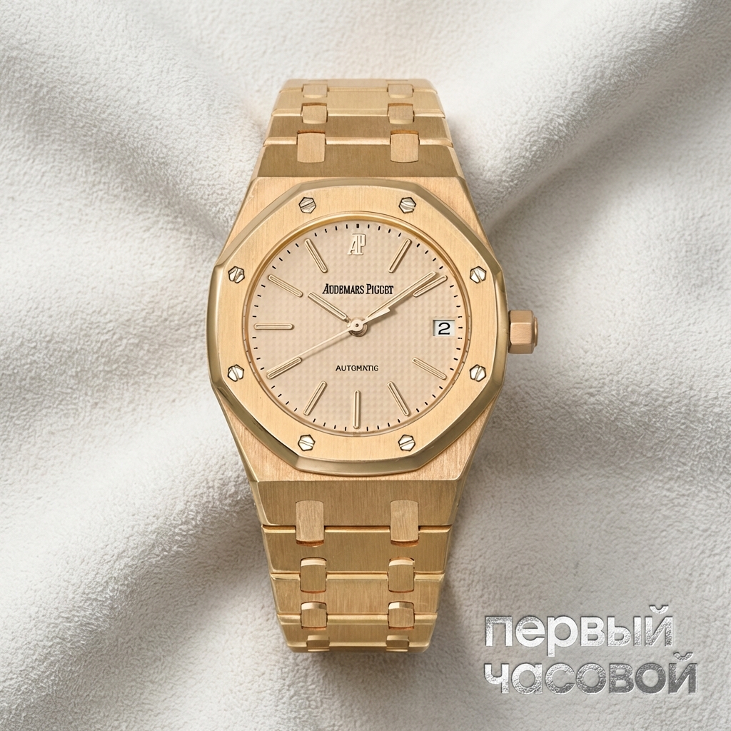 Audemars Piguet Royal Oak Rose Gold 36Mm White Dial