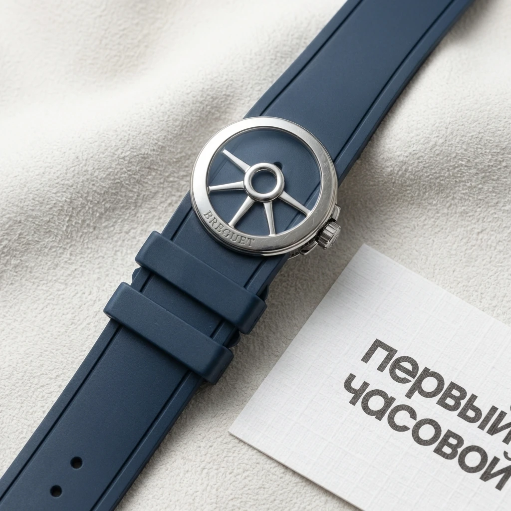 Купить элитные часы Breguet Marine Titanium Blue 5517TI/Y1/5ZU: в наличии в Москве!