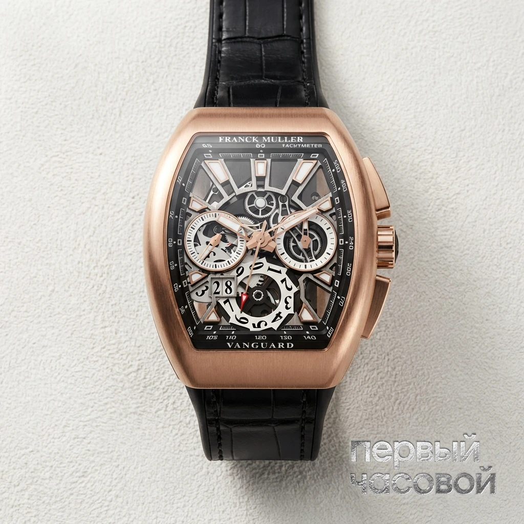 Franck Muller Vanguard Skeleton V 45 S6 SQT NR BR