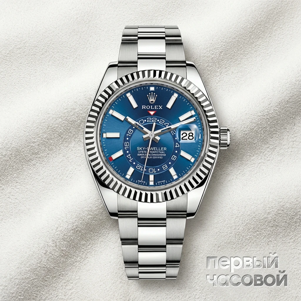 Купить элитные часы Rolex Sky-Dweller Steel Blue Dial 326934: в наличии в Москве!
