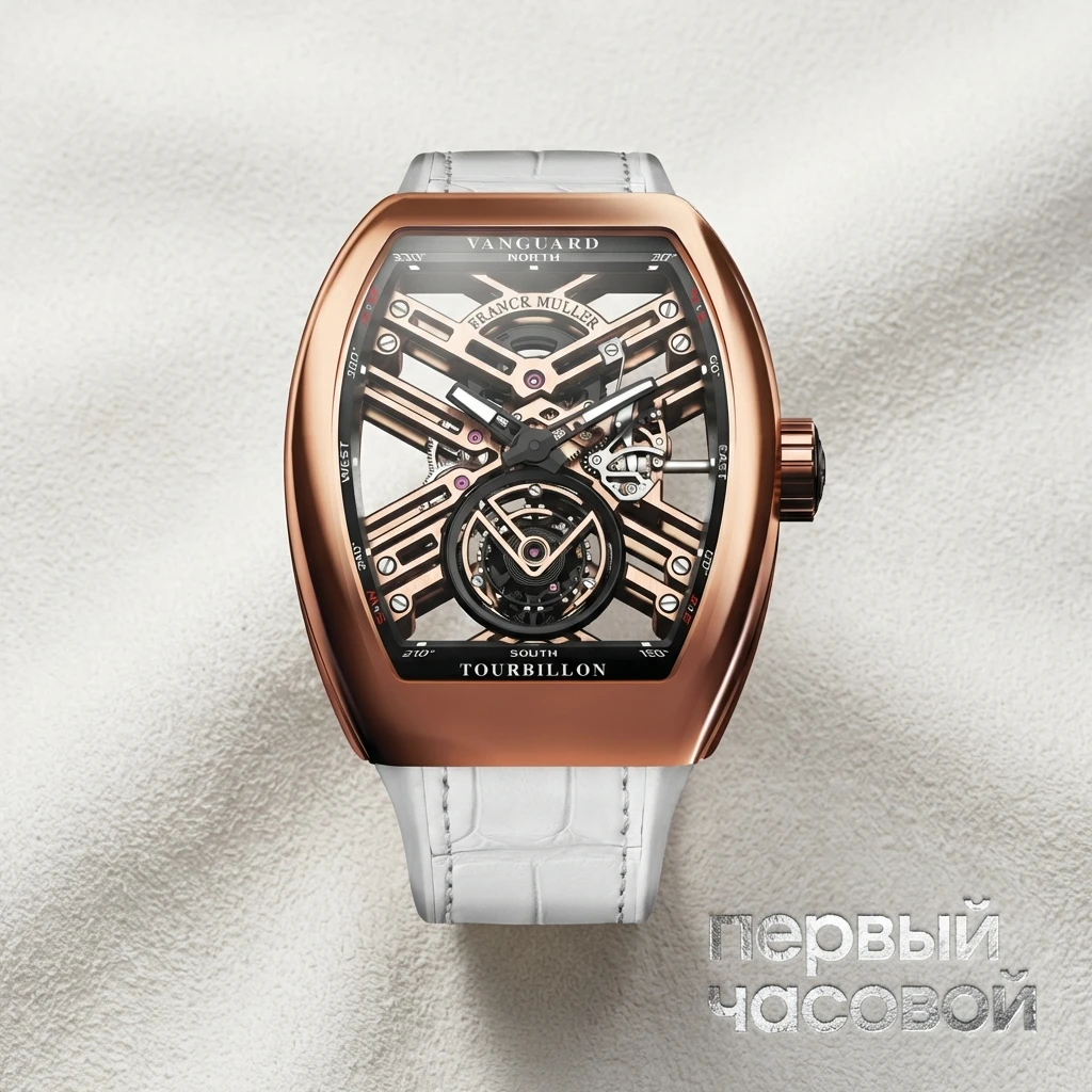Купить элитные часы Franck Muller Mens Collection Vanguard Skeleton V 45 T SQT: в наличии в Москве!