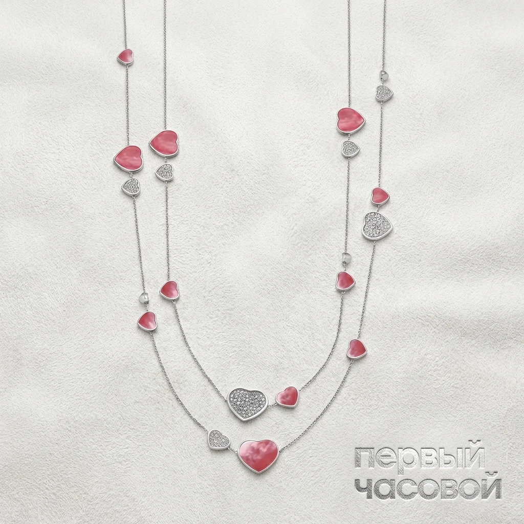 Купить украшение Chopard Колье HAPPY HEARTS NAKED HEART FOUNDATION SAUTOIR 817482-1906: в наличии в Москве!