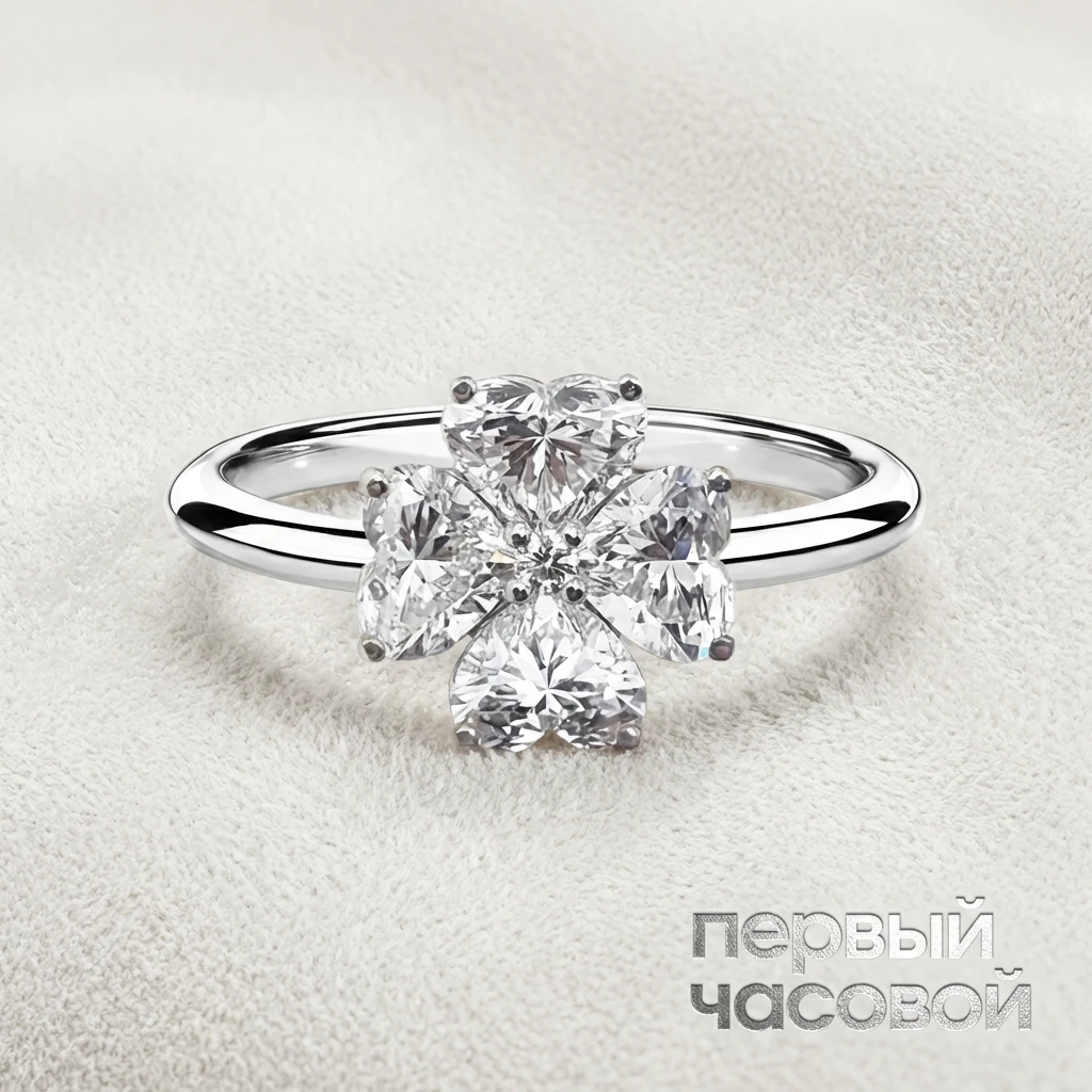 Купить украшение Studio jewelry Кольцо с бриллиантами 2,04 ct. H/VS1 : в наличии в Москве!
