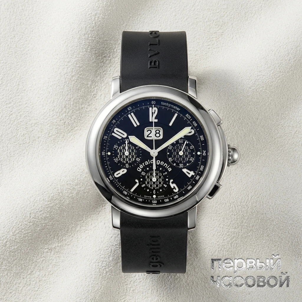 Купить элитные часы Gerald Genta Chrono Sport CHS.X.10.122.CA.BA: в наличии в Москве!