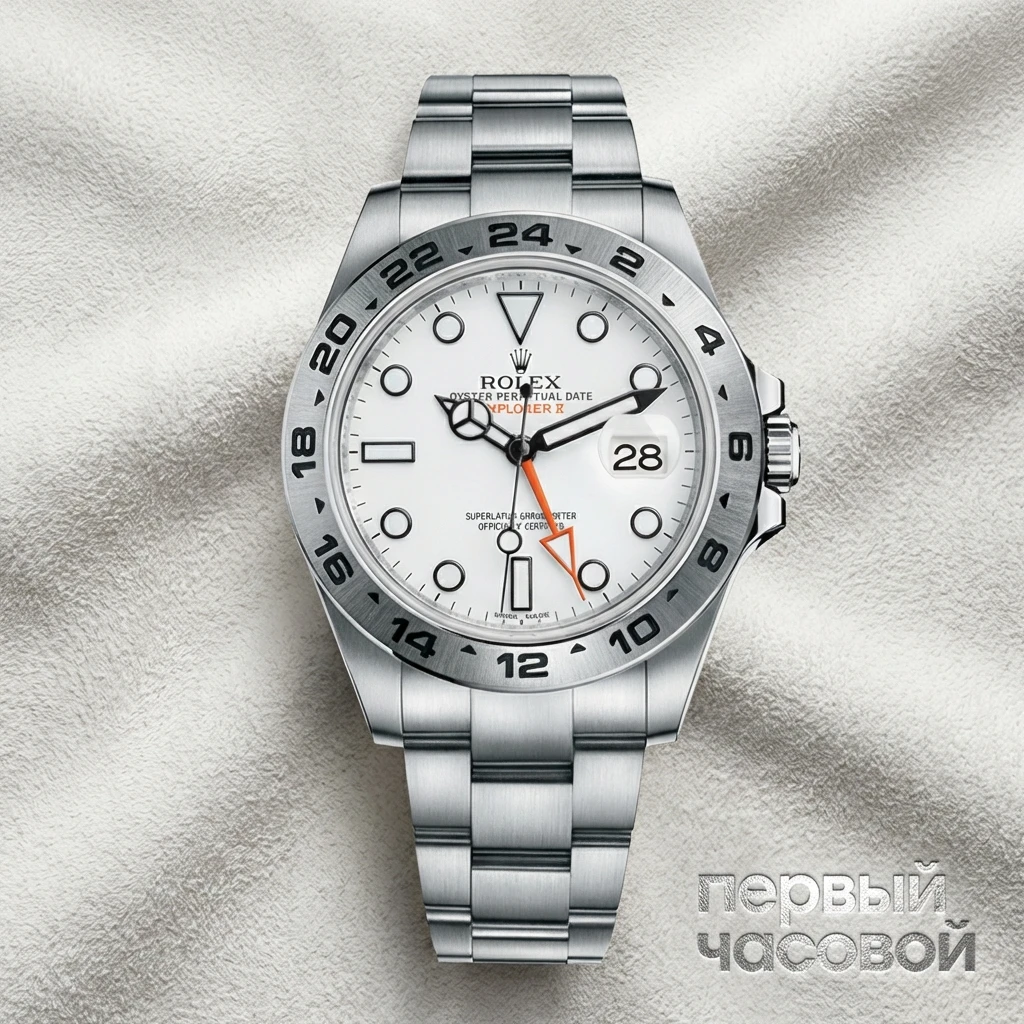 Купить элитные часы Rolex Explorer II White Dial 2021 216570 : в наличии в Москве!