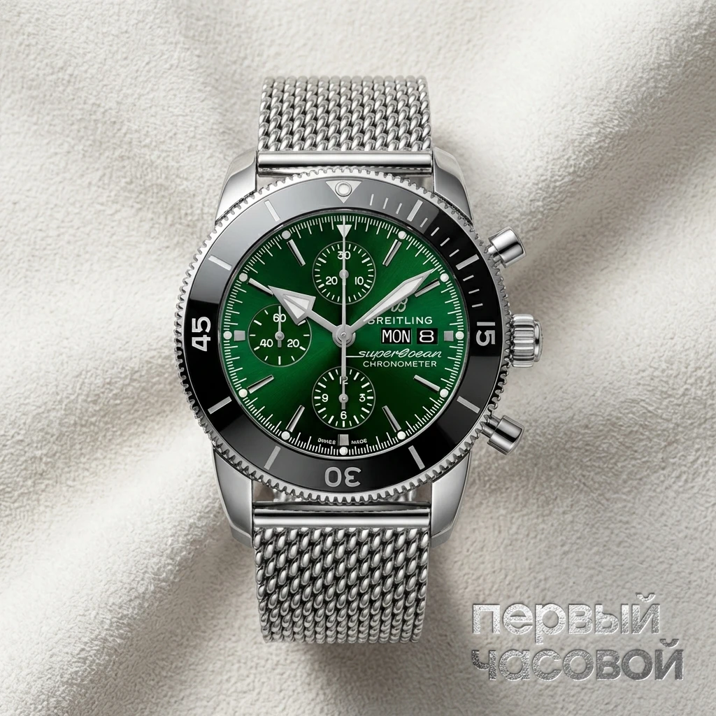 Купить элитные часы Breitling Superocean Heritage Chronograph 44 A13313121L1S1: в наличии в Москве!