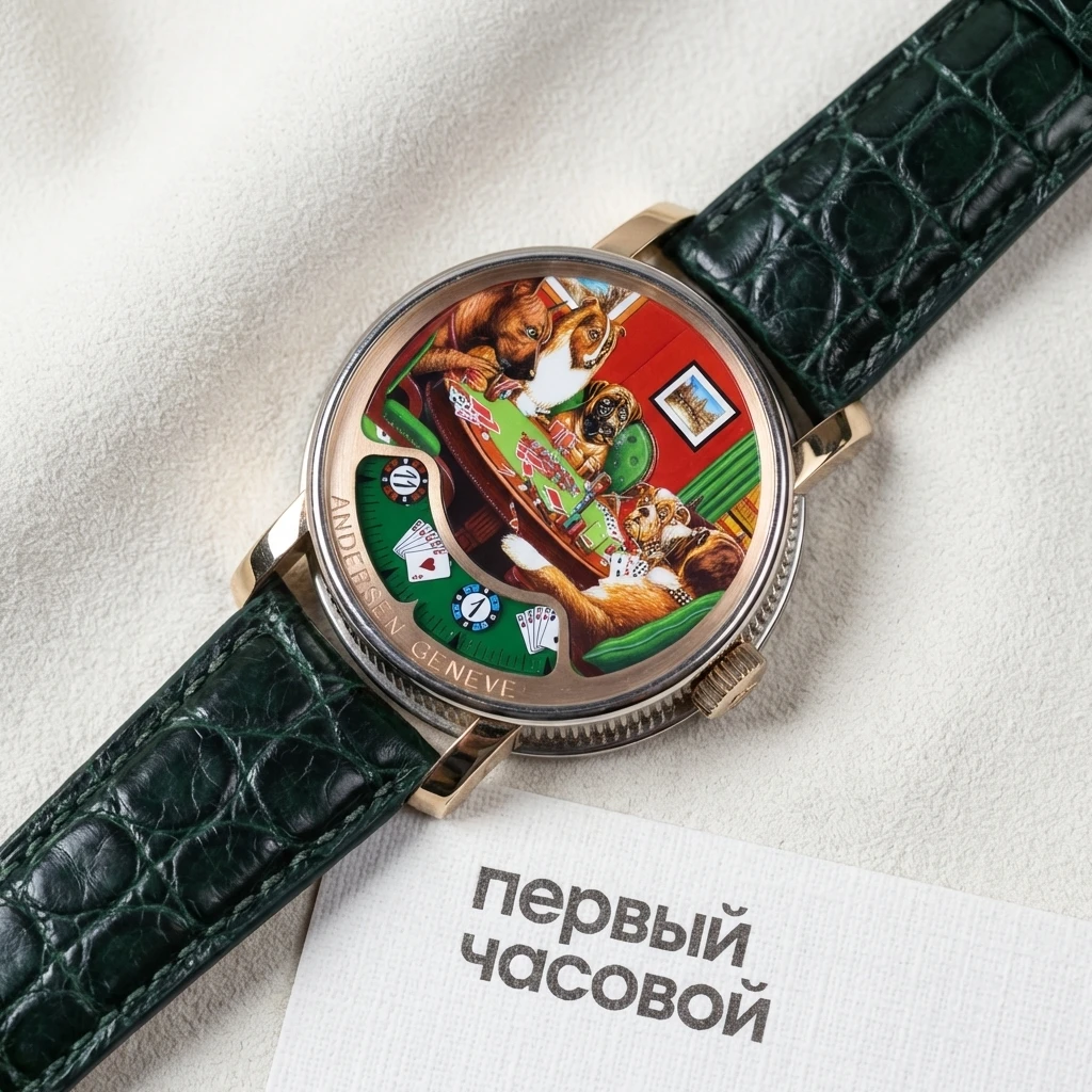 Купить элитные часы Andersen MONTRE A TACT POKER by Sven Andersen : в наличии в Москве!