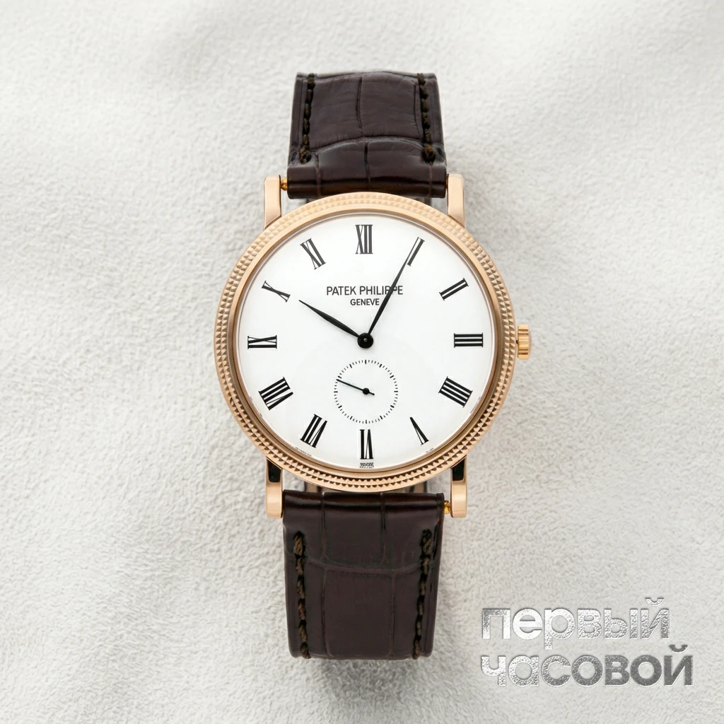 Купить элитные часы Patek Philippe Calatrava Rose Gold 5119R-001: в наличии в Москве!