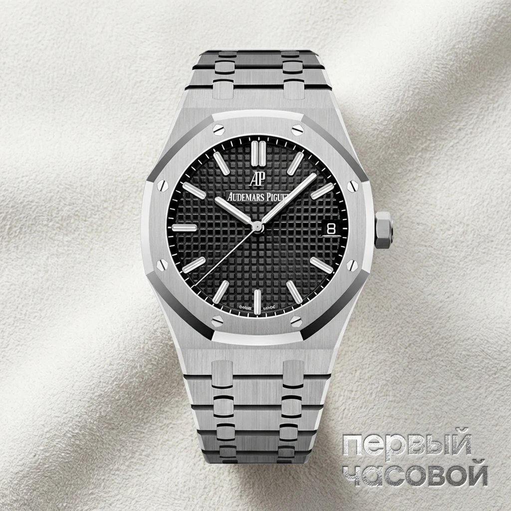 Купить элитные часы Audemars Piguet Royal Oak 41mm Black 15500ST.OO.1220ST.03: в наличии в Москве!
