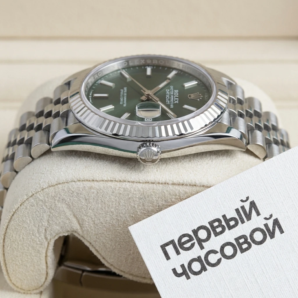 Купить элитные часы Rolex Oyster Perpetual Datejust 41 Mm Mint Green 126300: в наличии в Москве!