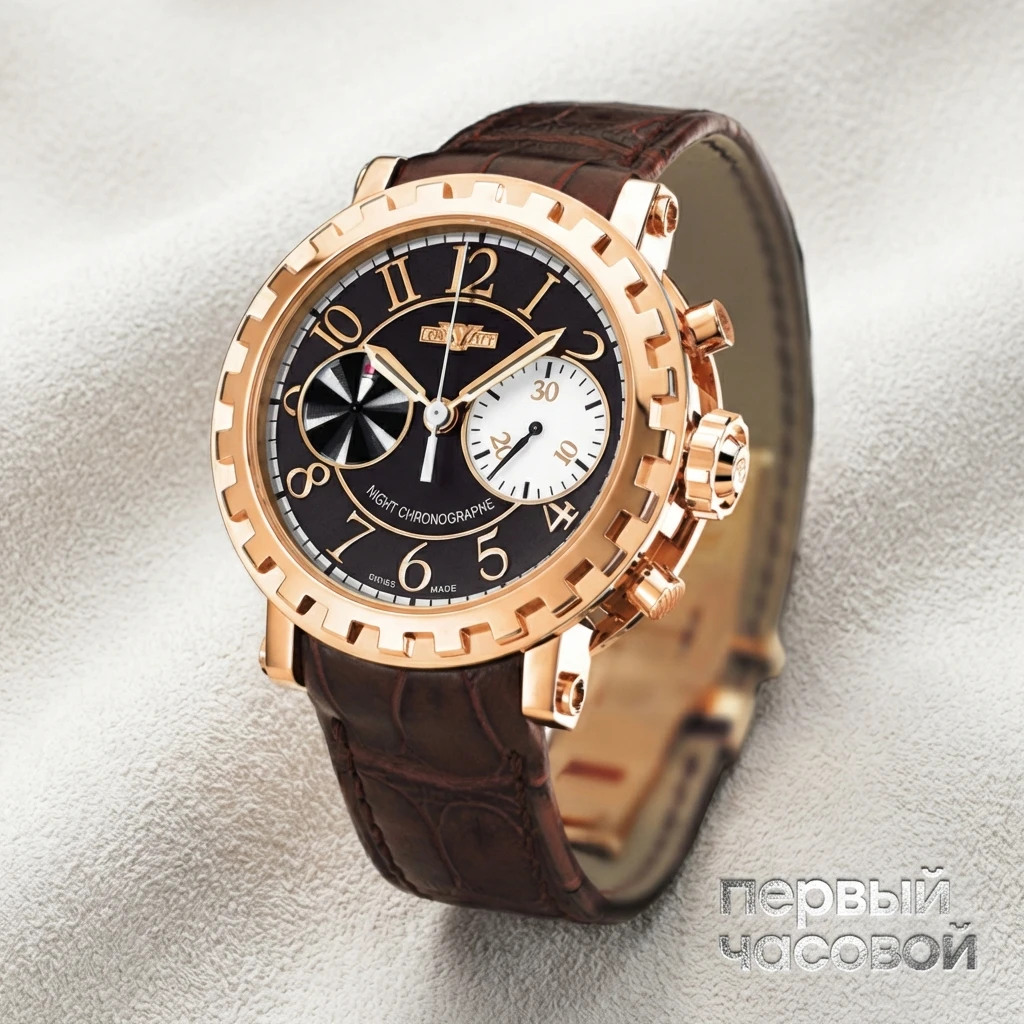 Купить элитные часы DeWitt Academia Chronographe Sequentiel AC.6005.53.M255: в наличии в Москве!